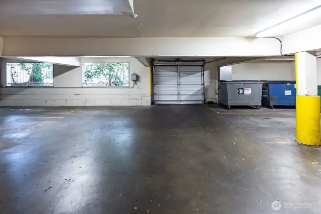 Common secured garage