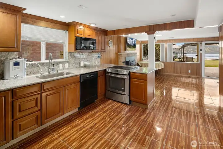 Basement- MIL kitchen