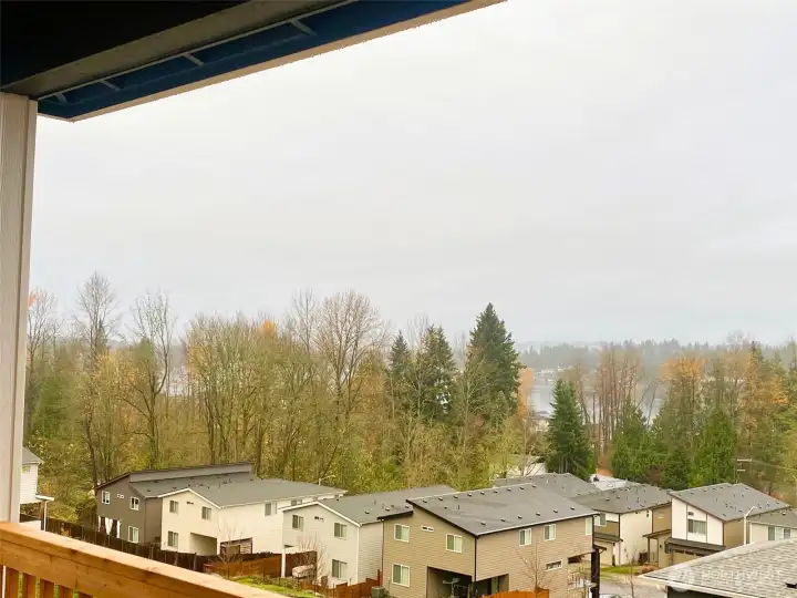 Lake Stevens view from deck
