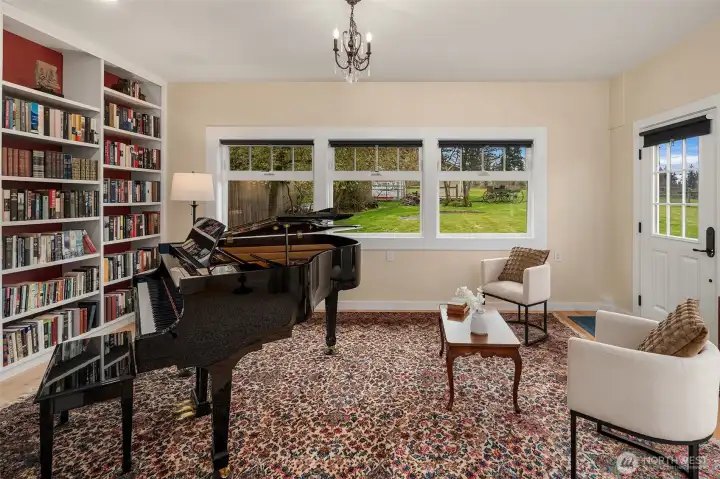 ADU Living/bedroom with Murphy bed