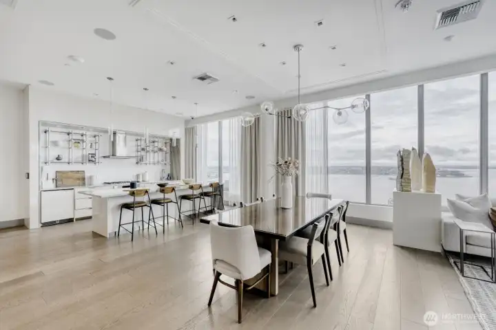 Common area feature - another view of cooking, dining, entertaining area by reservation