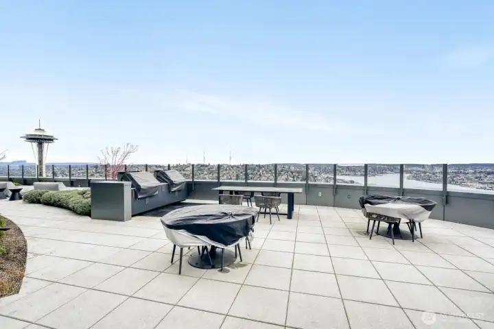 Common area feature - breathtaking rooftop deck