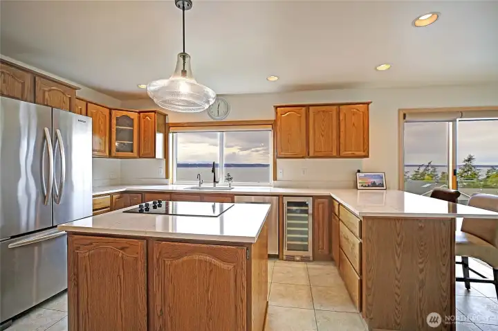 Enjoy the views while cooking or doing dishes!