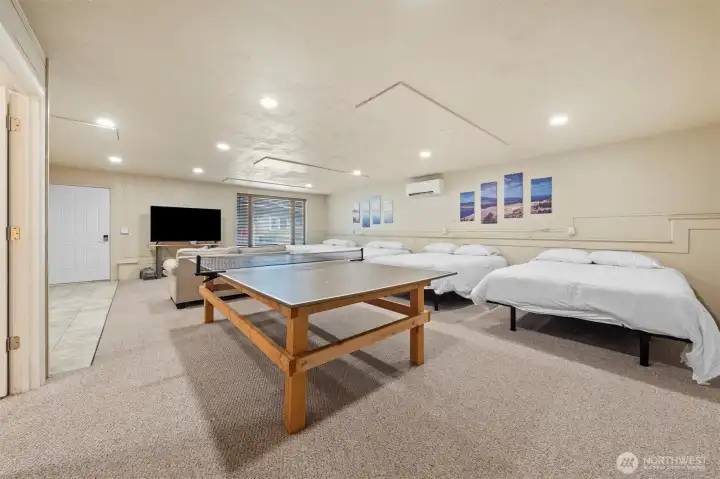 ADU open area/additional sleeping