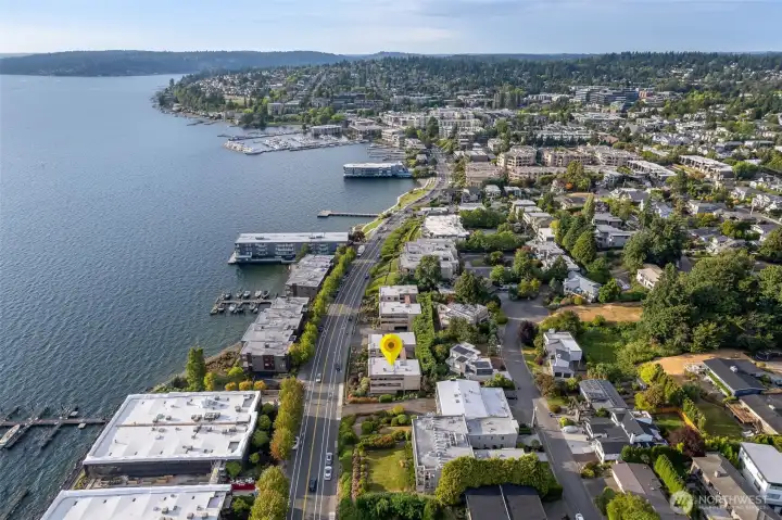 Prime downtown Kirkland location