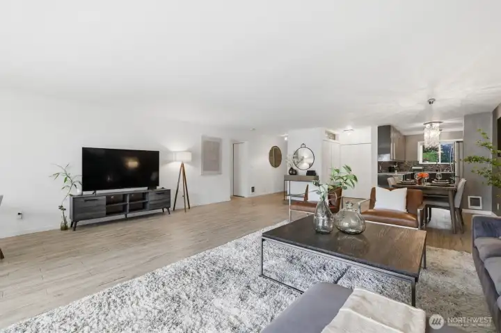 Plenty of entertaining space