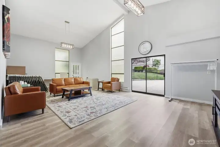 Community room, great working space