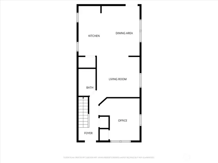 Floorplan 1st level.
