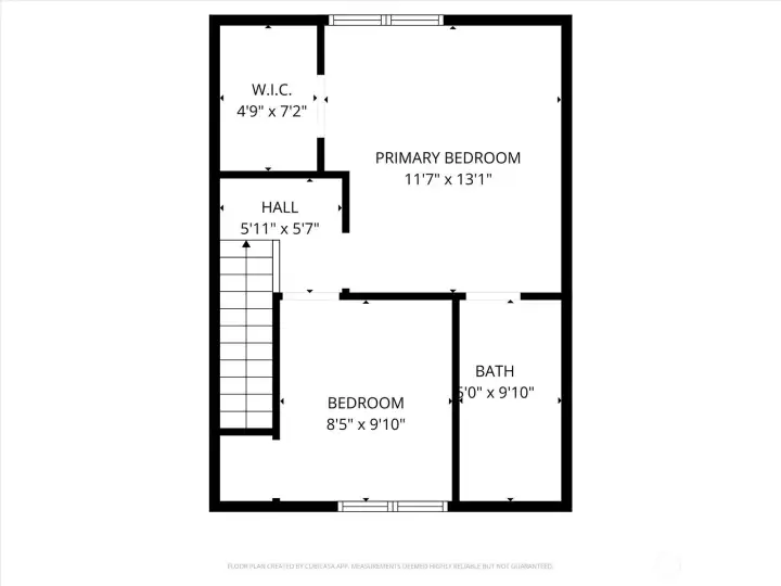 Floorplan 2nd level.