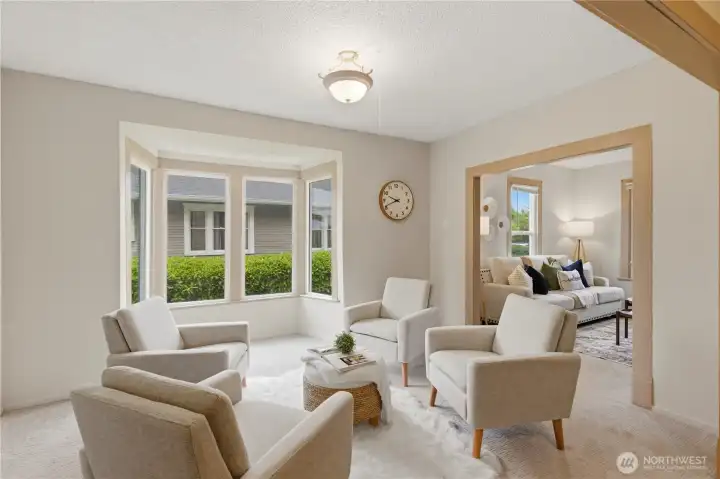 Sitting or Family Room Space