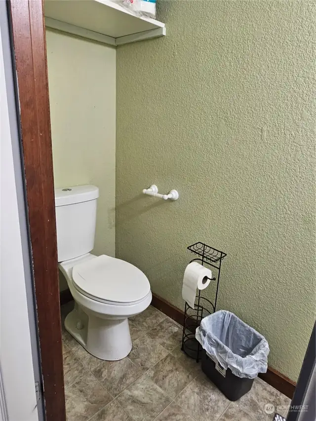 Half Bath off of Den/Office/Hobbie room