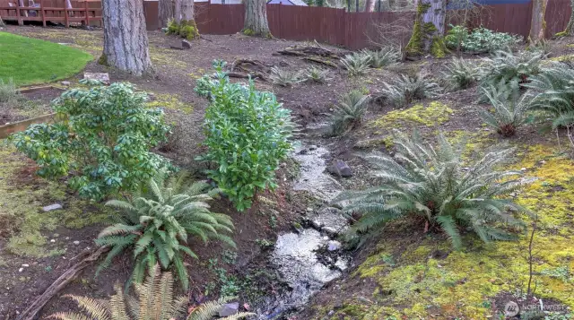 Shy 1/2 acre lot with room to relax & enjoy.