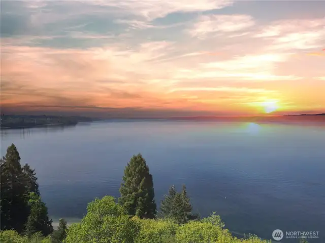 Another sunset views you will have from property