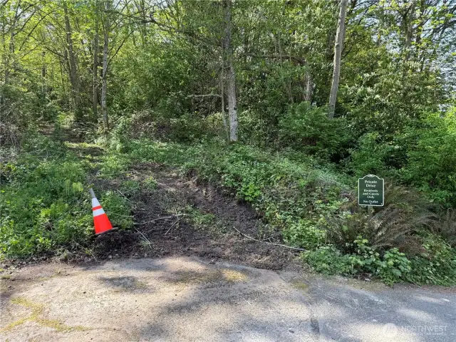 Entry road
