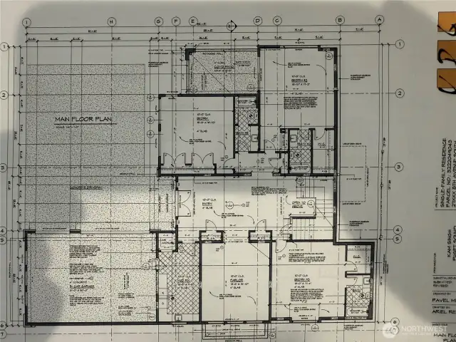 Main level floor plans to use to build or adjust if needed for your building needs