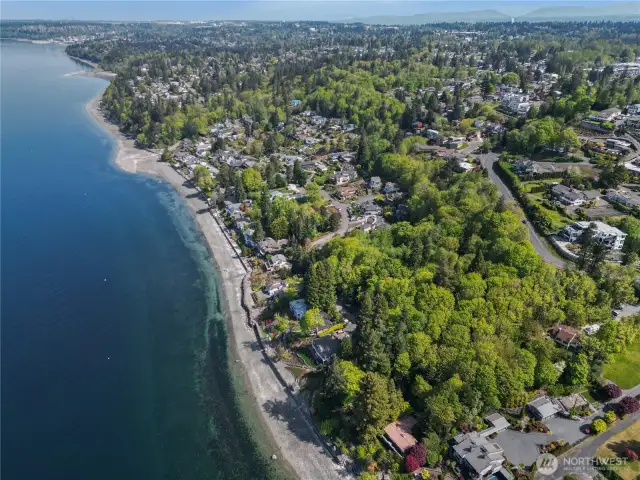 Wonderful deal on 1-4 possible building sites on large 1.79 acre flat property in Des Moines with views and lots of water activities to enjoy