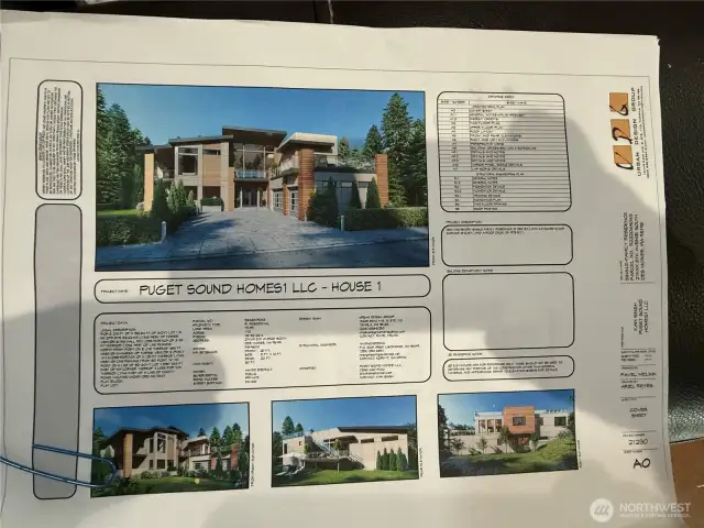 5000sf ready to build sound view approved and ready to go floor plan to be built on this amazing 1.79 acre property with possibility of building 3 more homes with amazing views.  Check out this great deal and start building soon