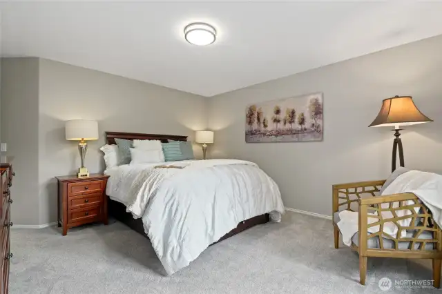 All bedrooms are oversized, space for King Beds in all!