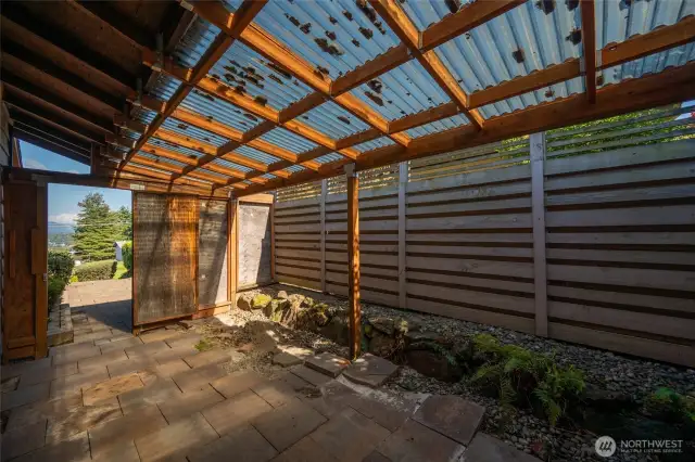 Covered Patio/Shed