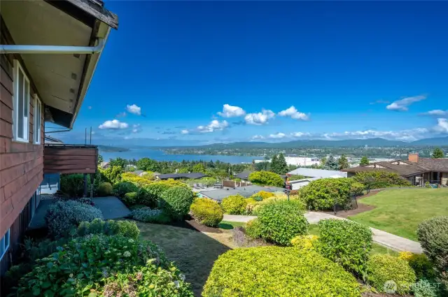 View of Lake Washington and Community Pool