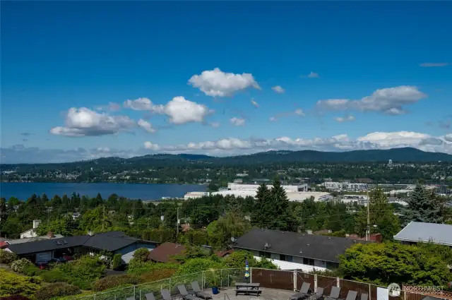 Lake Washington and Renton Airport
