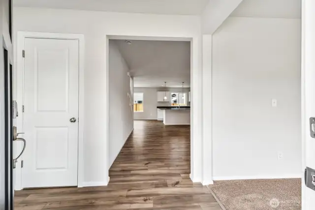 Entry-Disclaimer- Photos are from a similar floor plan from another community, photos are for illustrative purposes only. Finishes, flooring, features, upgrades, countertops, paint, colors, and other features may vary.