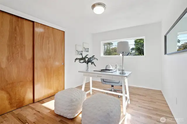 3rd main floor bedroom