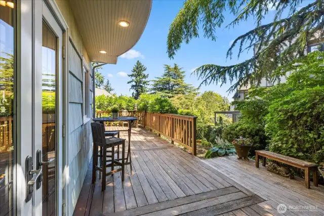 Deck off Kitchen