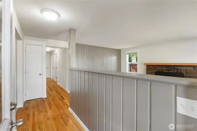 Step inside and not straight into the living room! This home greets you with a proper entryway that’s perfect for kicking off shoes and settling in