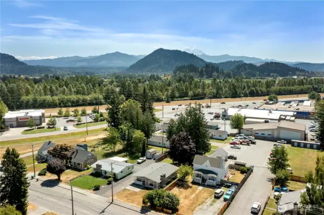 Property offers mountain and territorial views