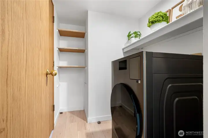 Laundry room on main floor