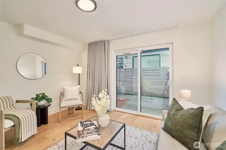 Another look at the den/family room.