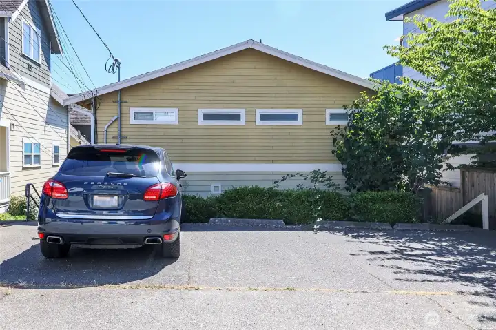 Convenient parking just steps away