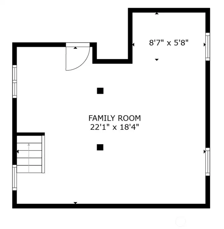 Lower Level Bonus Room