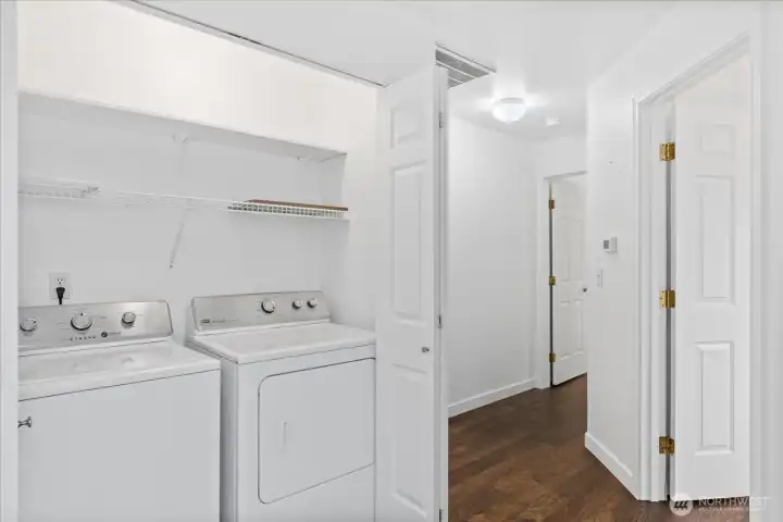 Laundry on the main level