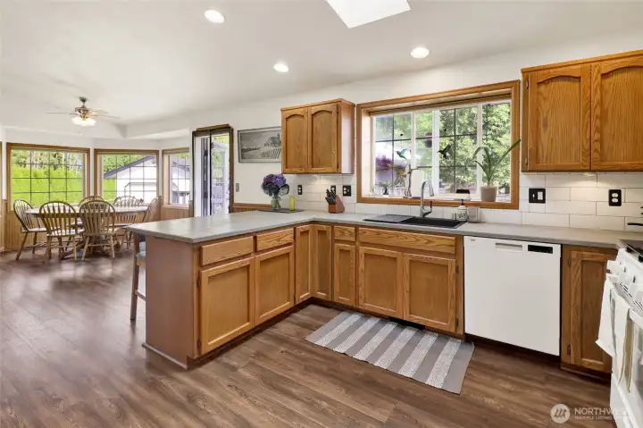 With southern exposure, this space will never be dreary!