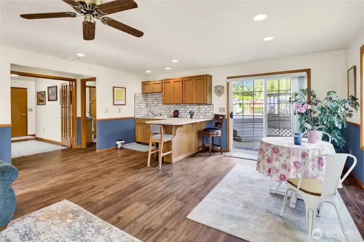 How will this fit YOUR lifestyle? Adult kids home to roost? Grandparents space while helping with the kids? Elderly parents in need of extra help? This home fits the need perfectly!