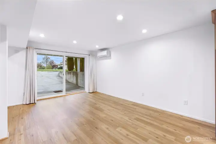 Exterior access to additional parking