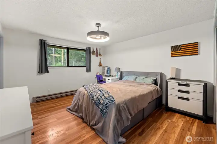 Primary with 3/4 bath