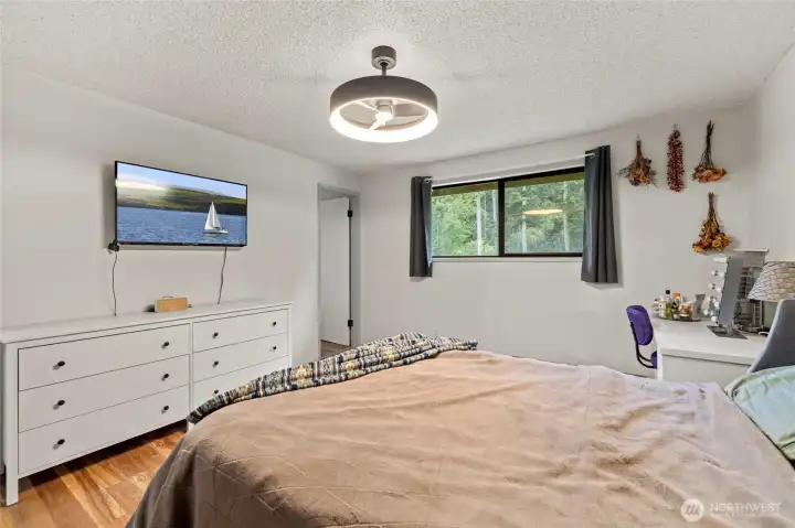 Primary with 3/4 bath