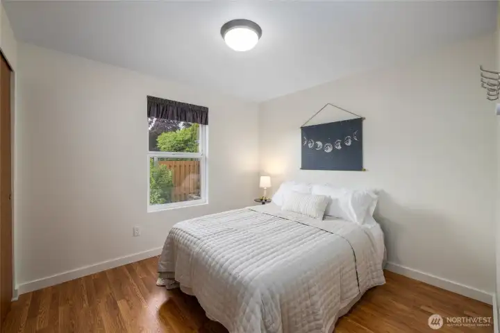 Second of three guest bedrooms.