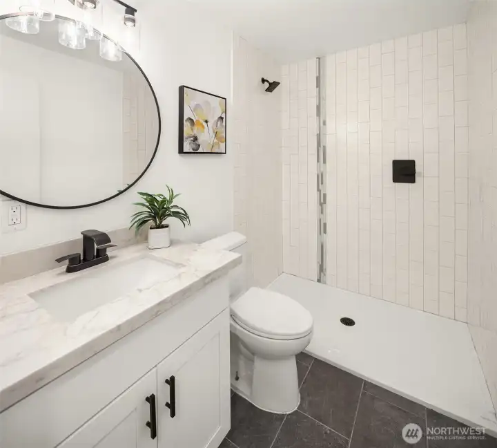Beautifully refreshed space.