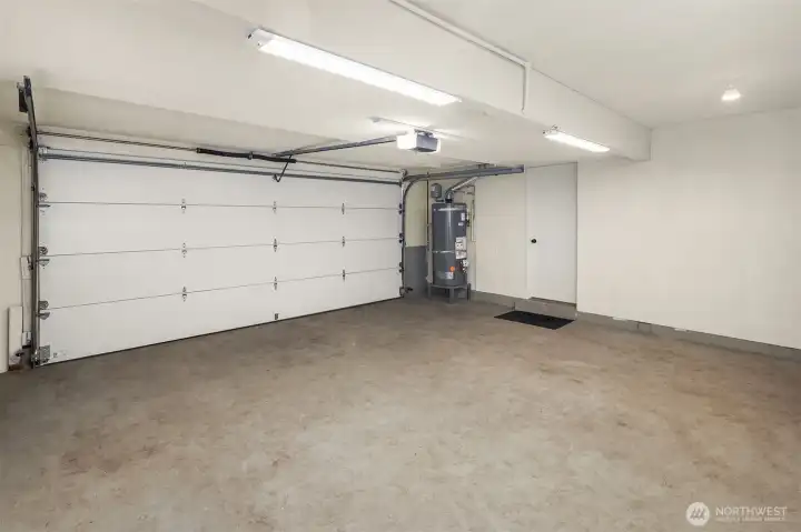 Another view of the garage.