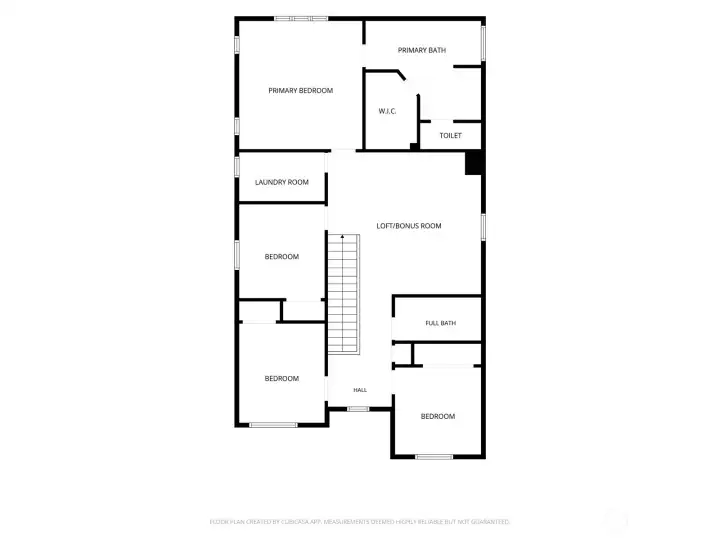 Approx 2nd level floor plan for reference.