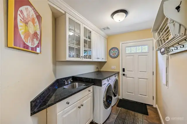 Even the laundry room is beautiful!