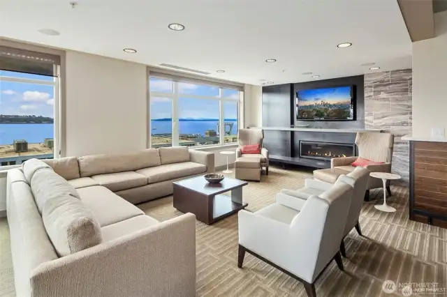 The Community room on the 6th floor.