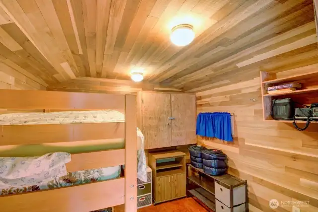 Insulated and powered shed