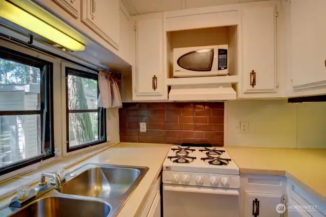 Kitchen sink with a view!
