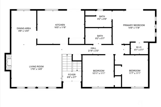 Upper level of Home