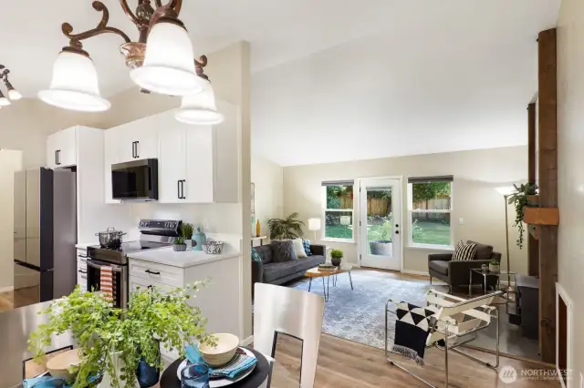 The flow and open comfort of this home is truly perfection!